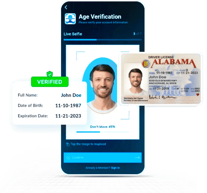 drivers license recognition