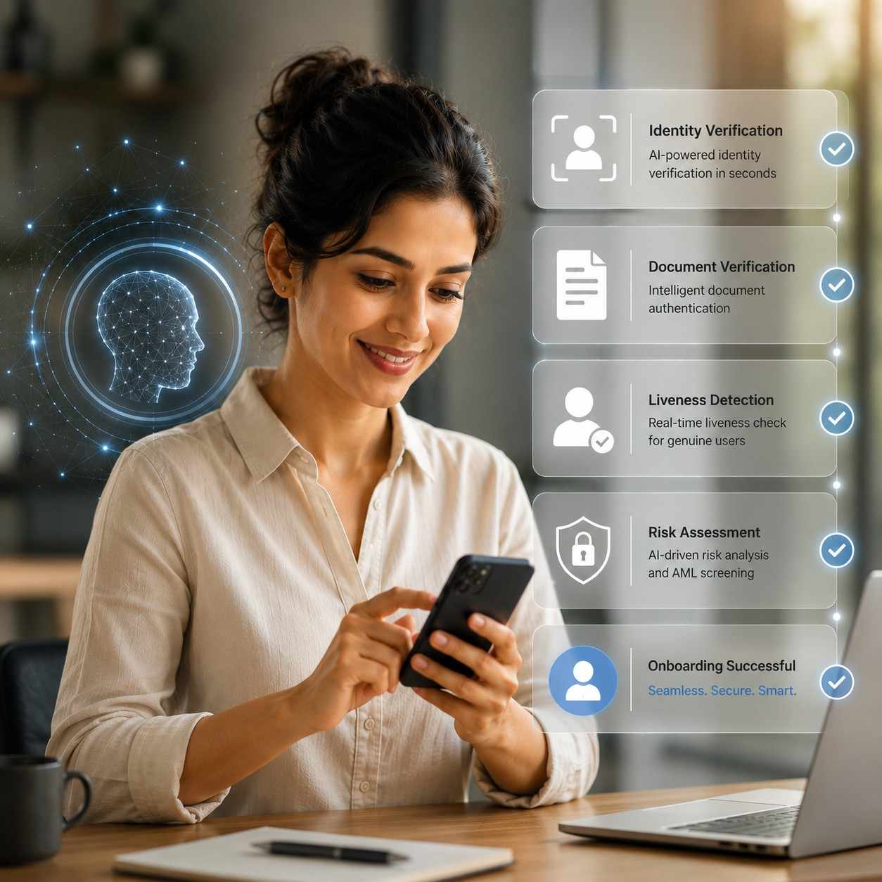 AI-driven identity intelligence for financial services